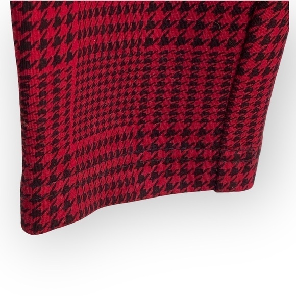 Torrid Pants Pull On Comfort Red Black Check Pattern Size 0 (Large) - Picture 4 of 12